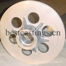 Aluminum Guide Pulley with High Hardness Ceramic Coated